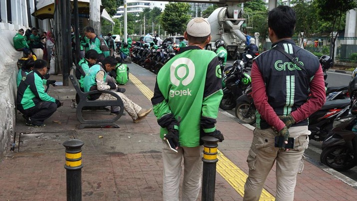 Driver Ojol Gelar Demo dan Tolak Terima Order Hari Ini, Berikut Tuntutannya